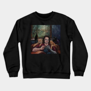 Knitting Crewneck Sweatshirt